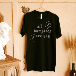 All Vampires Are Gay: Stars Design Tee