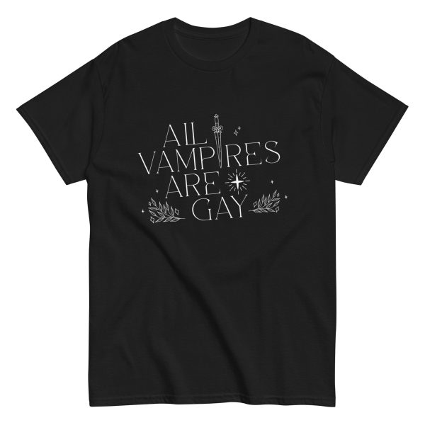 All Vampires Are Gay: Show Cover Tee Heavyweight - Image 3