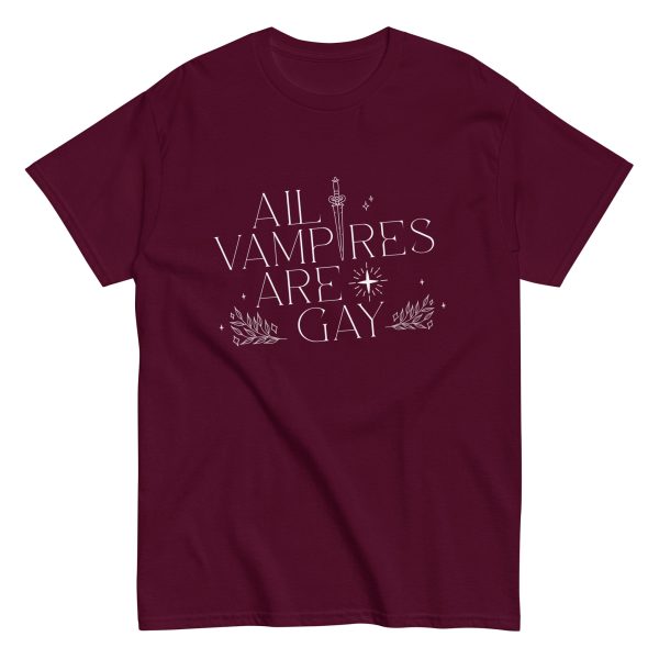 All Vampires Are Gay: Show Cover Tee Heavyweight - Image 2